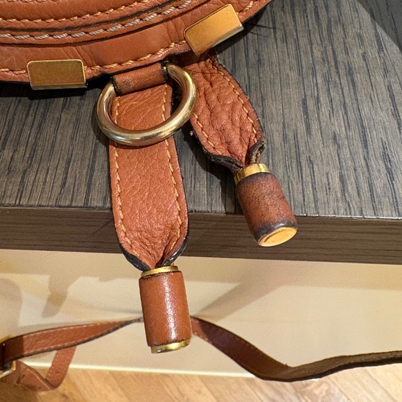 Chloe Marcie Saddle in Tan - Picture 6 of 7